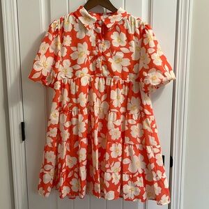 blue b. Floral dress